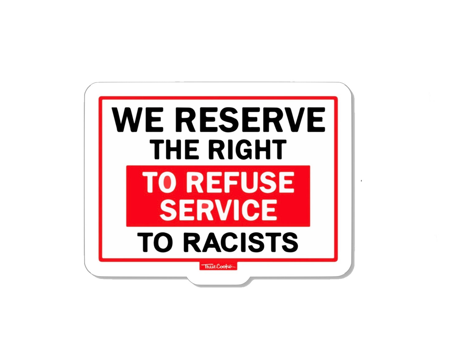 We Refuse the Right decal