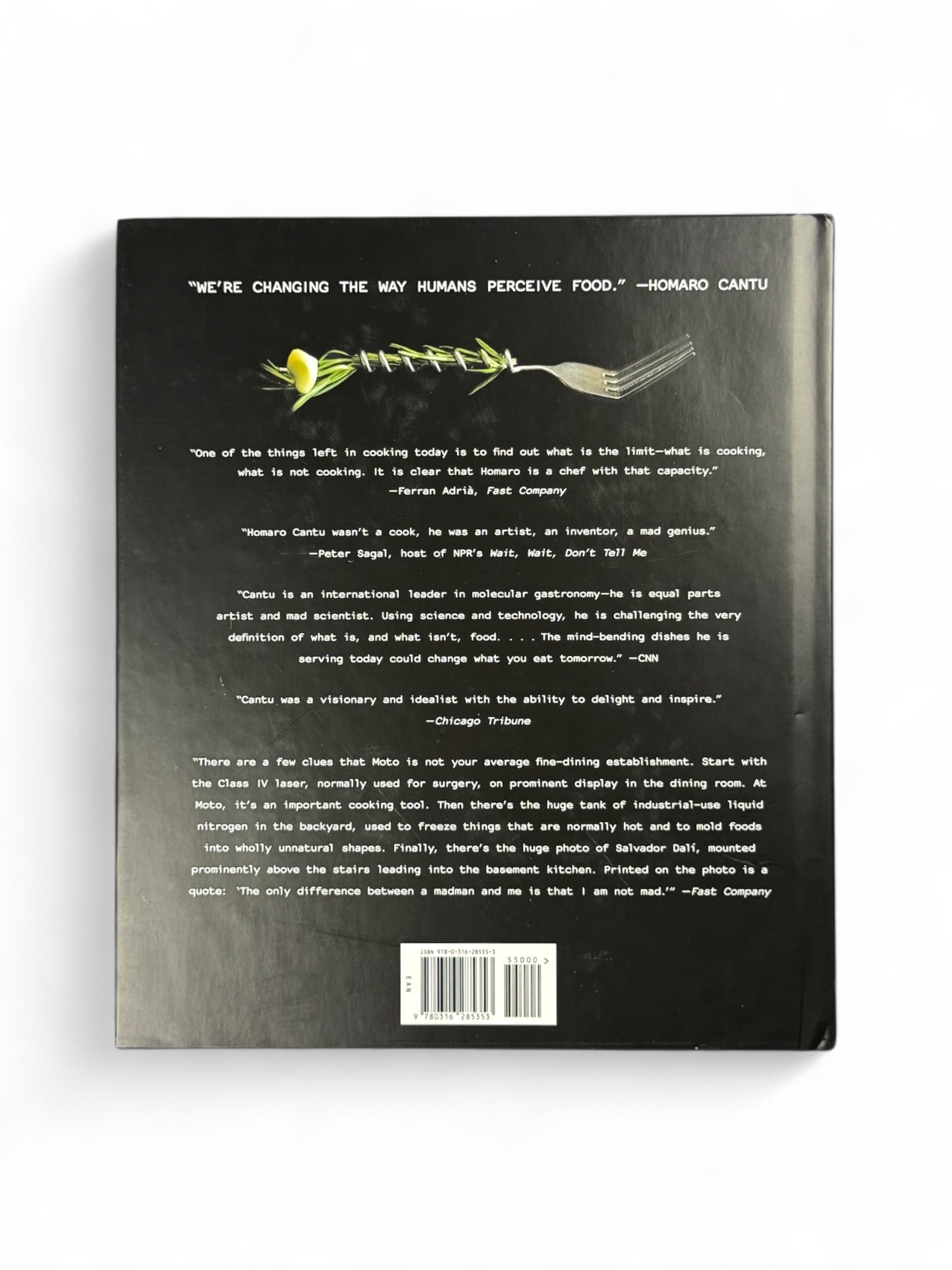 Moto: The Cookbook by Homaro Cantu
