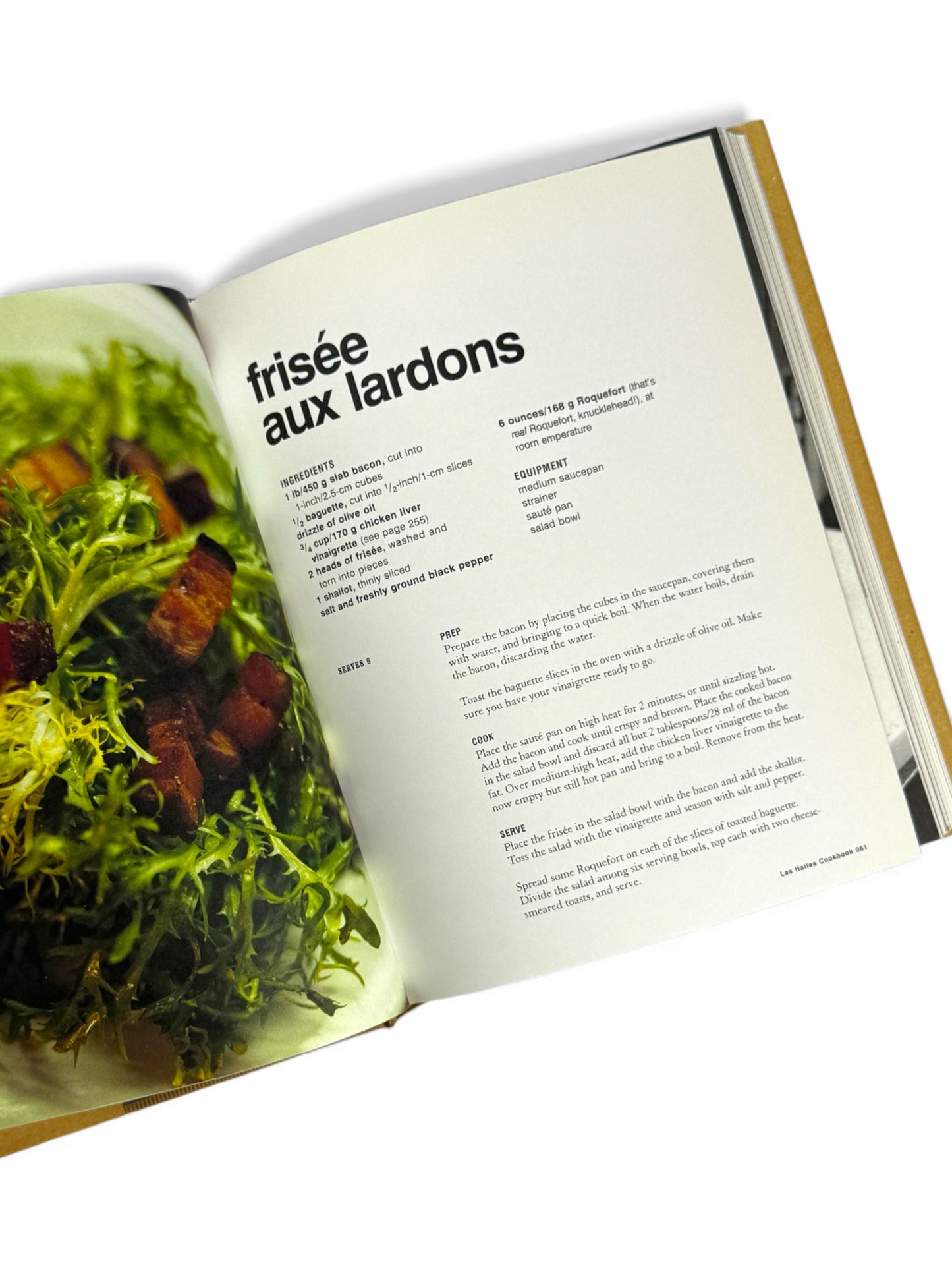 Les Halles Cookbook by Anthony Bourdain - First Print