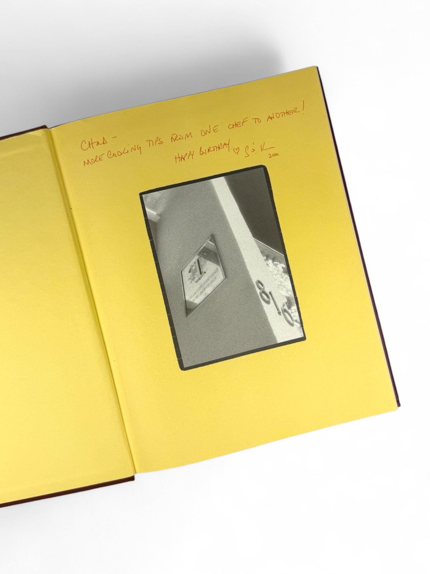 Signed - Inscribed - Charlie Trotter's