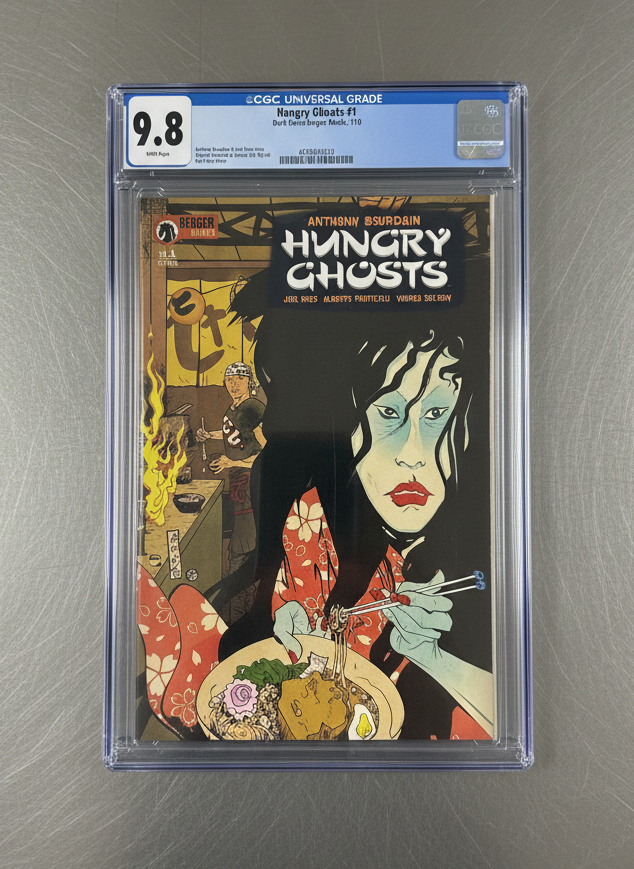 Hungry Ghosts #1 Comic Book CGC Graded 9.8