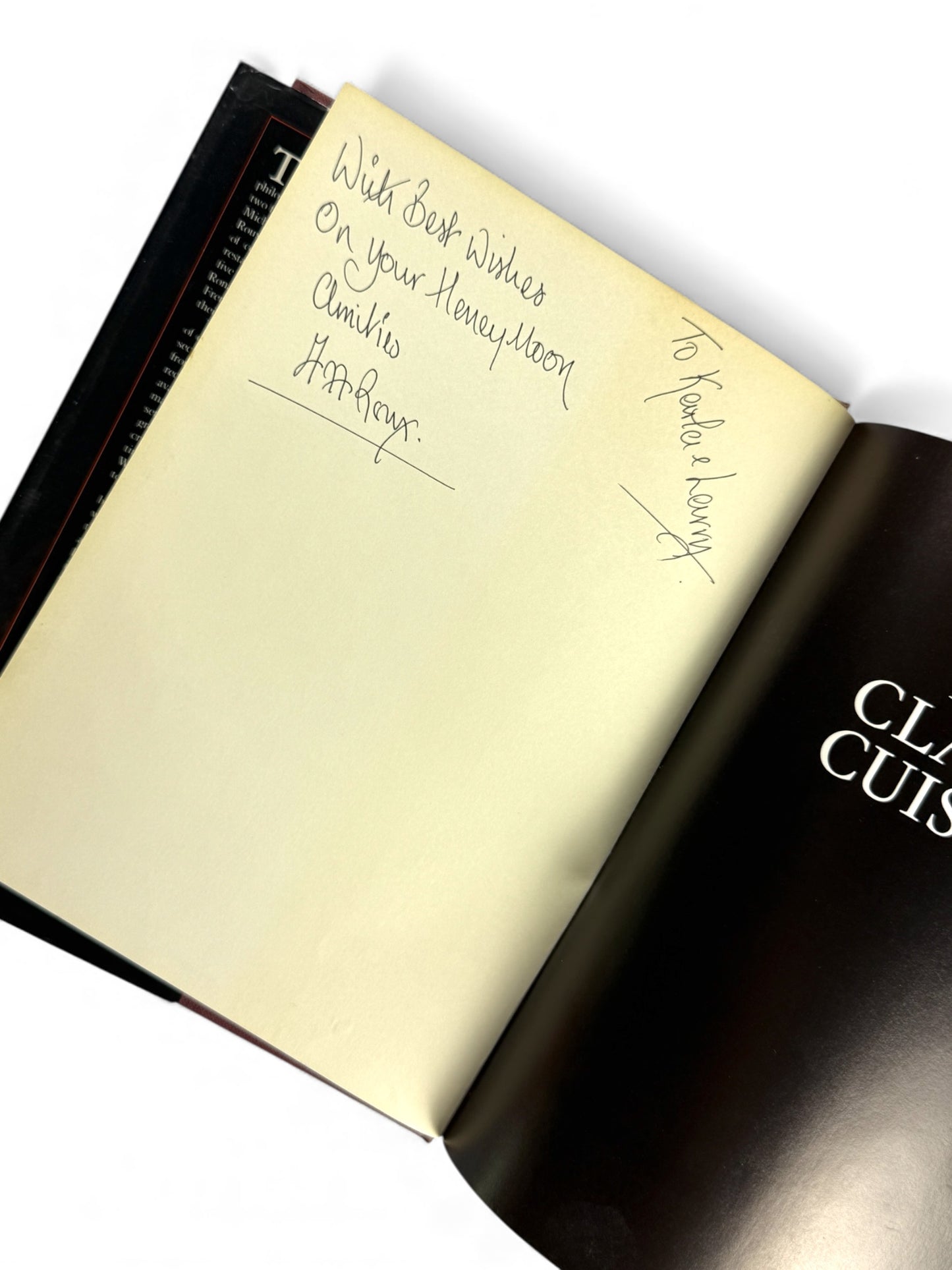 Signed - Albert Roux - New Classic Cuisine by Albert and Michel Roux
