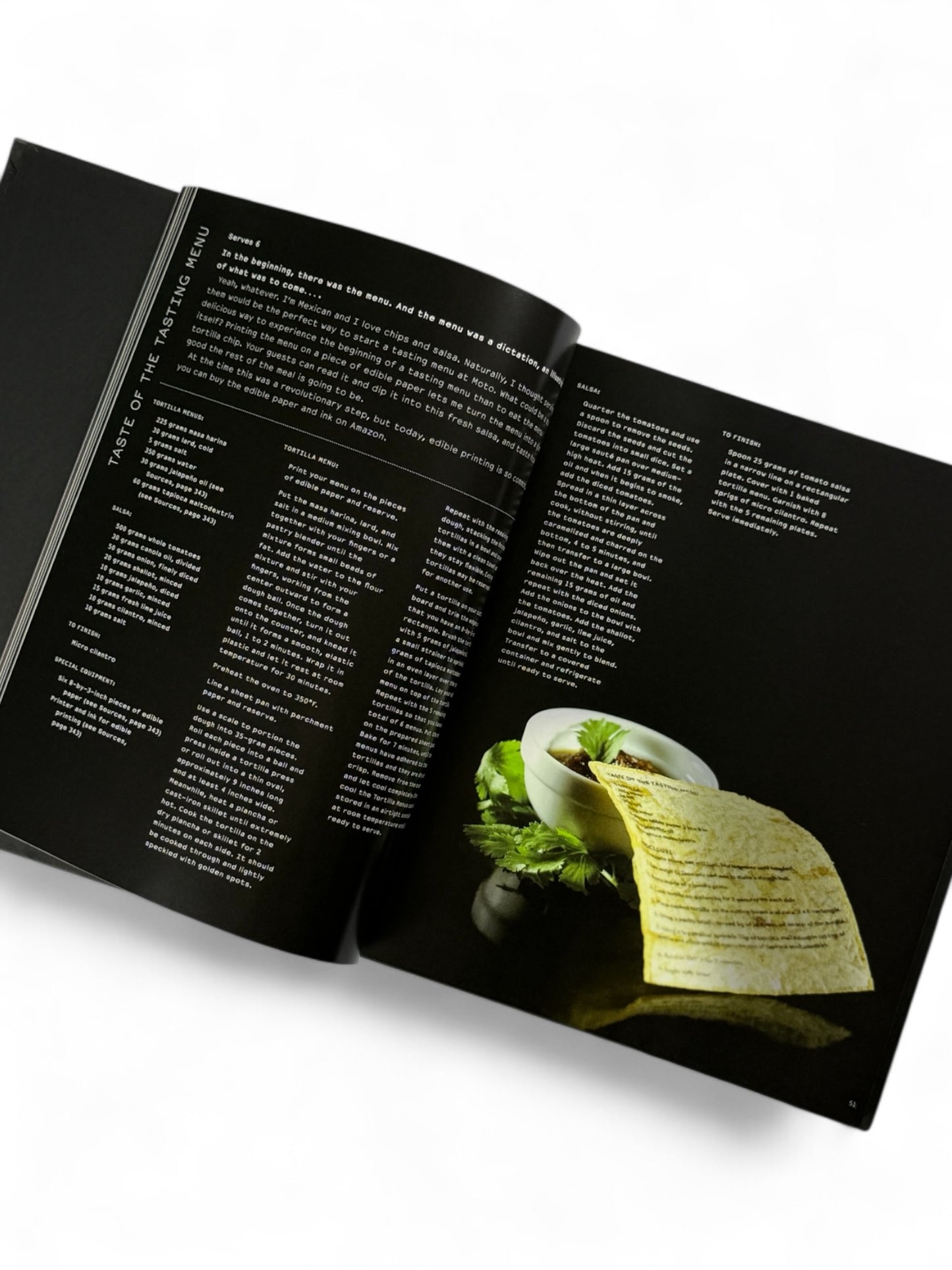 Moto: The Cookbook by Homaro Cantu