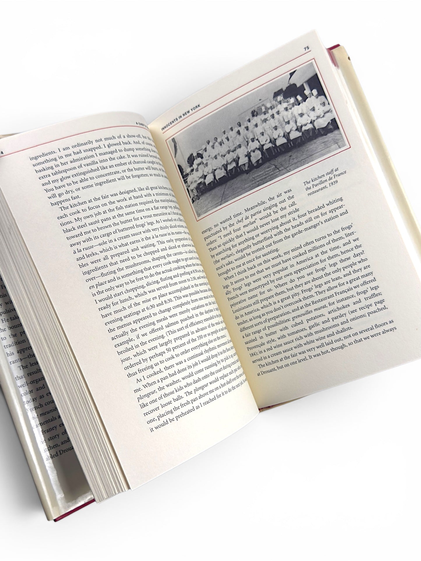 Inscribed - Pierre Franey - A Chef's Tale: A Memoir of Food, France and America - First Edition
