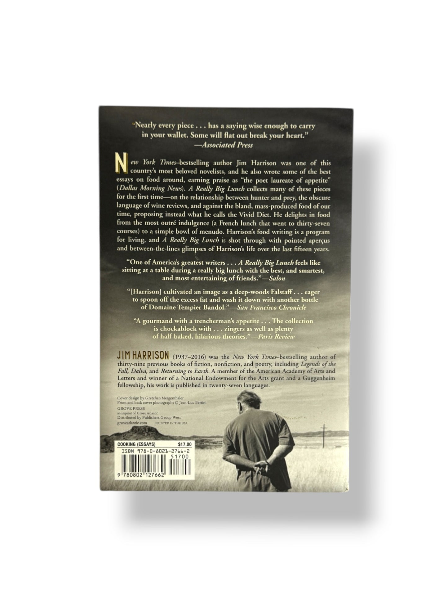 A Really Big Lunch by Jim Harrison