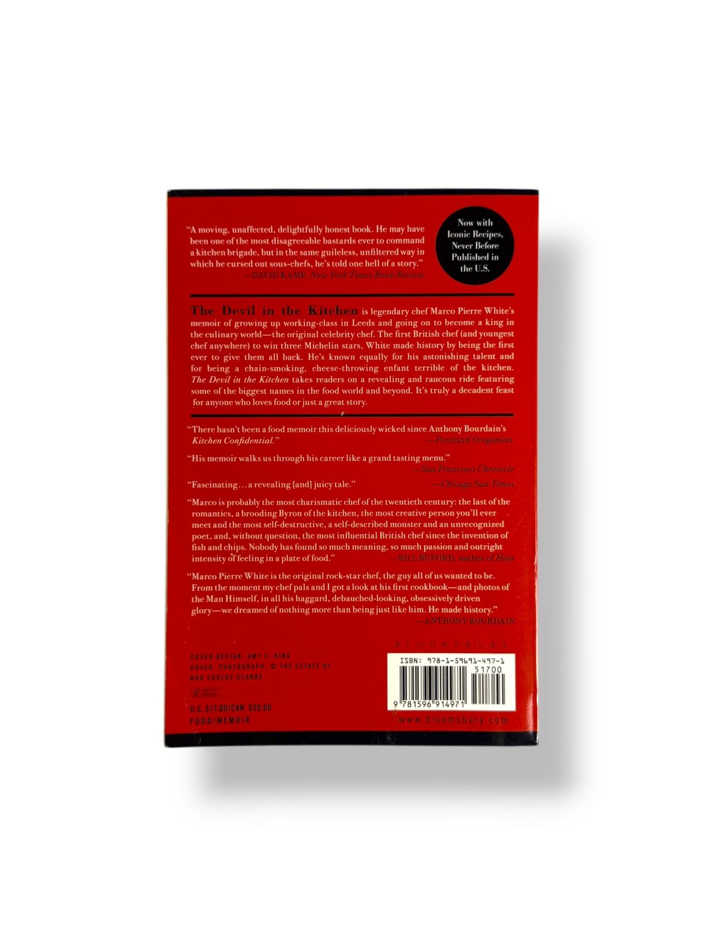 The Devil in the Kitchen by Marco Pierre White - Paperback