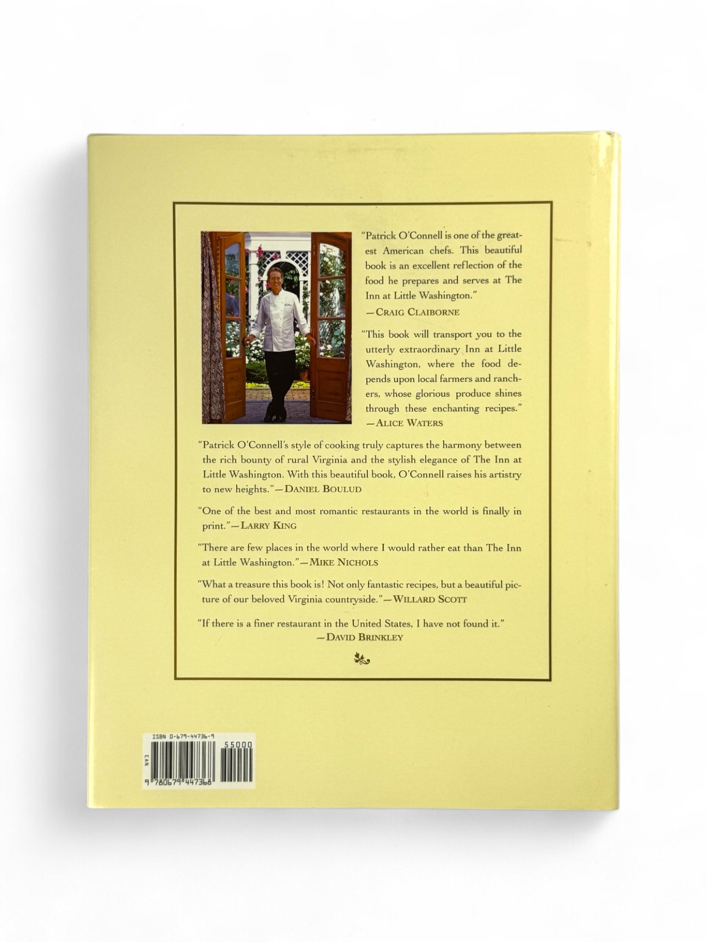Signed - Patrick O’Connell - The Inn at Little Washington Cookbook