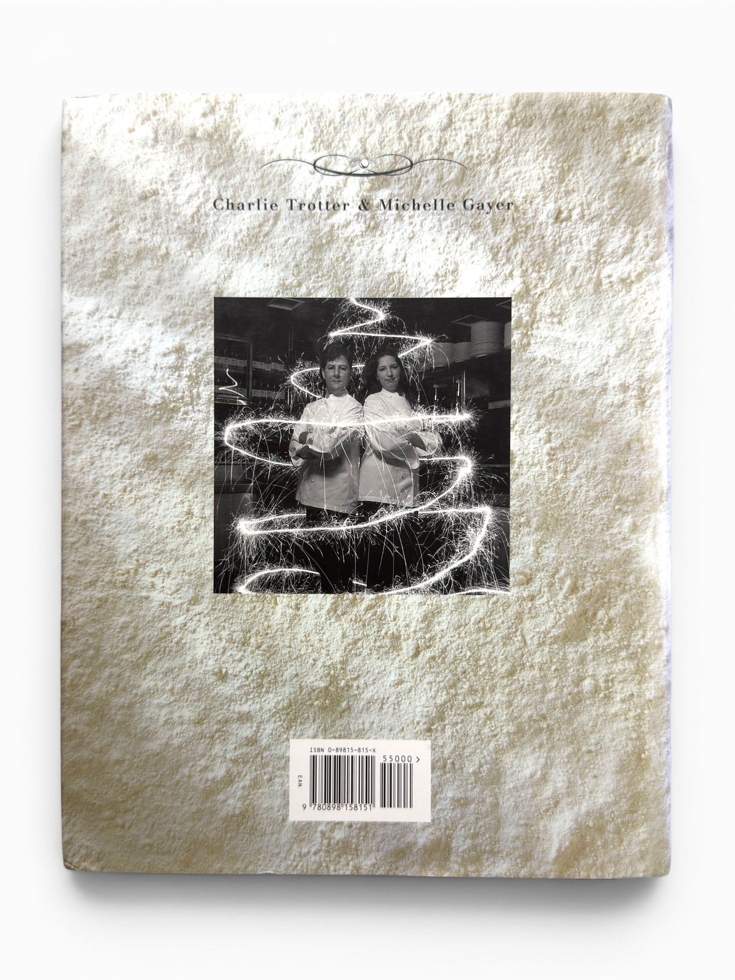 Signed x 2 - Charlie Trotter and - Charlie Trotter's Desserts - First Printing