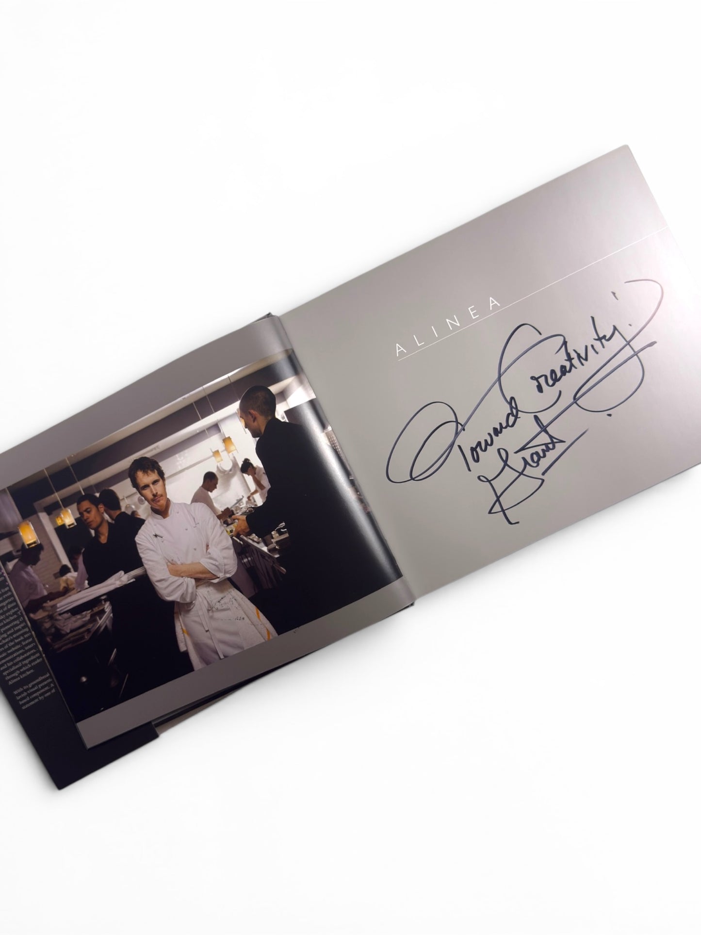 Signed - Grant Achatz - Alinea