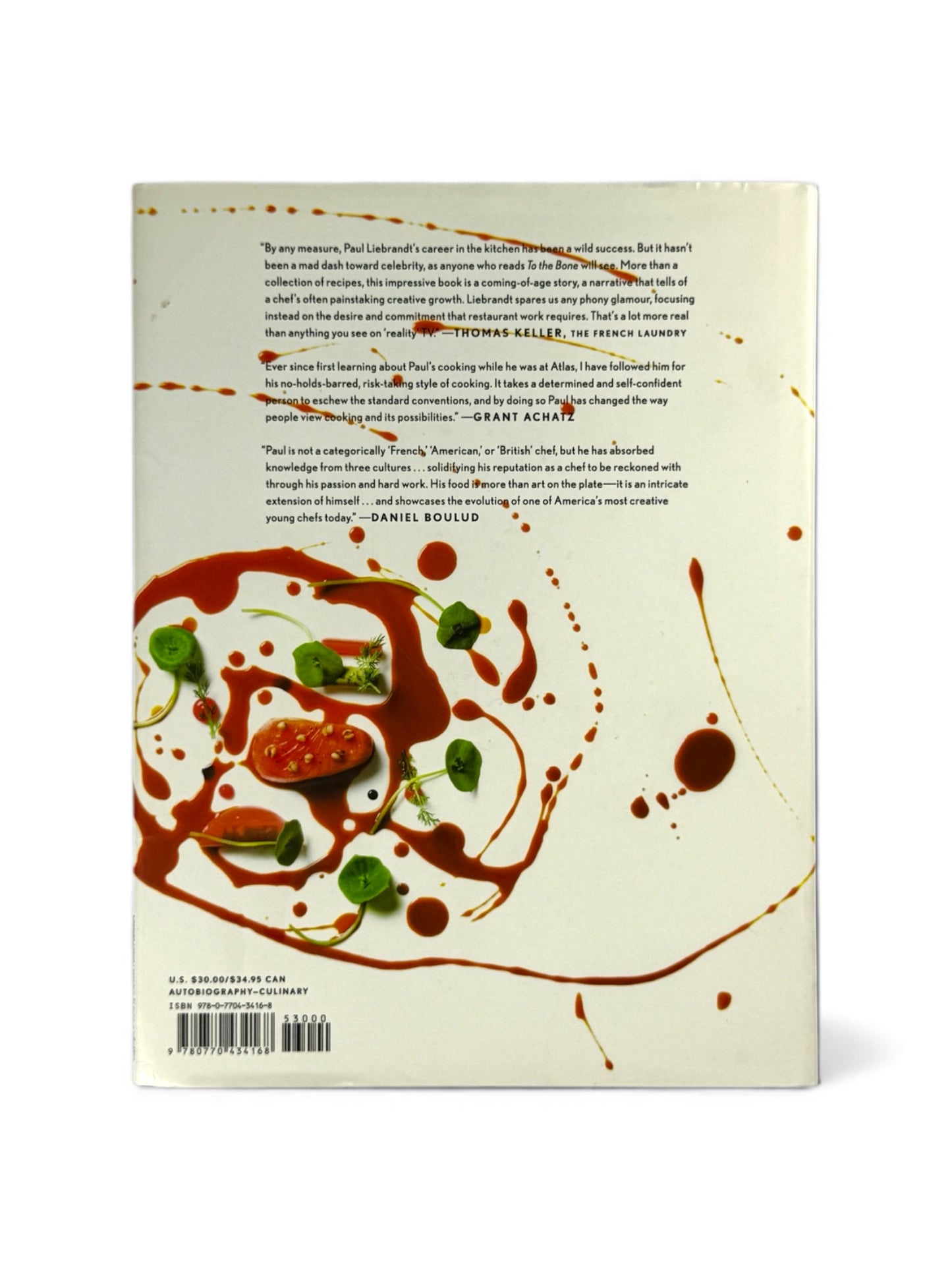 To The Bone by Paul Liebrandt & Andrew Friedman