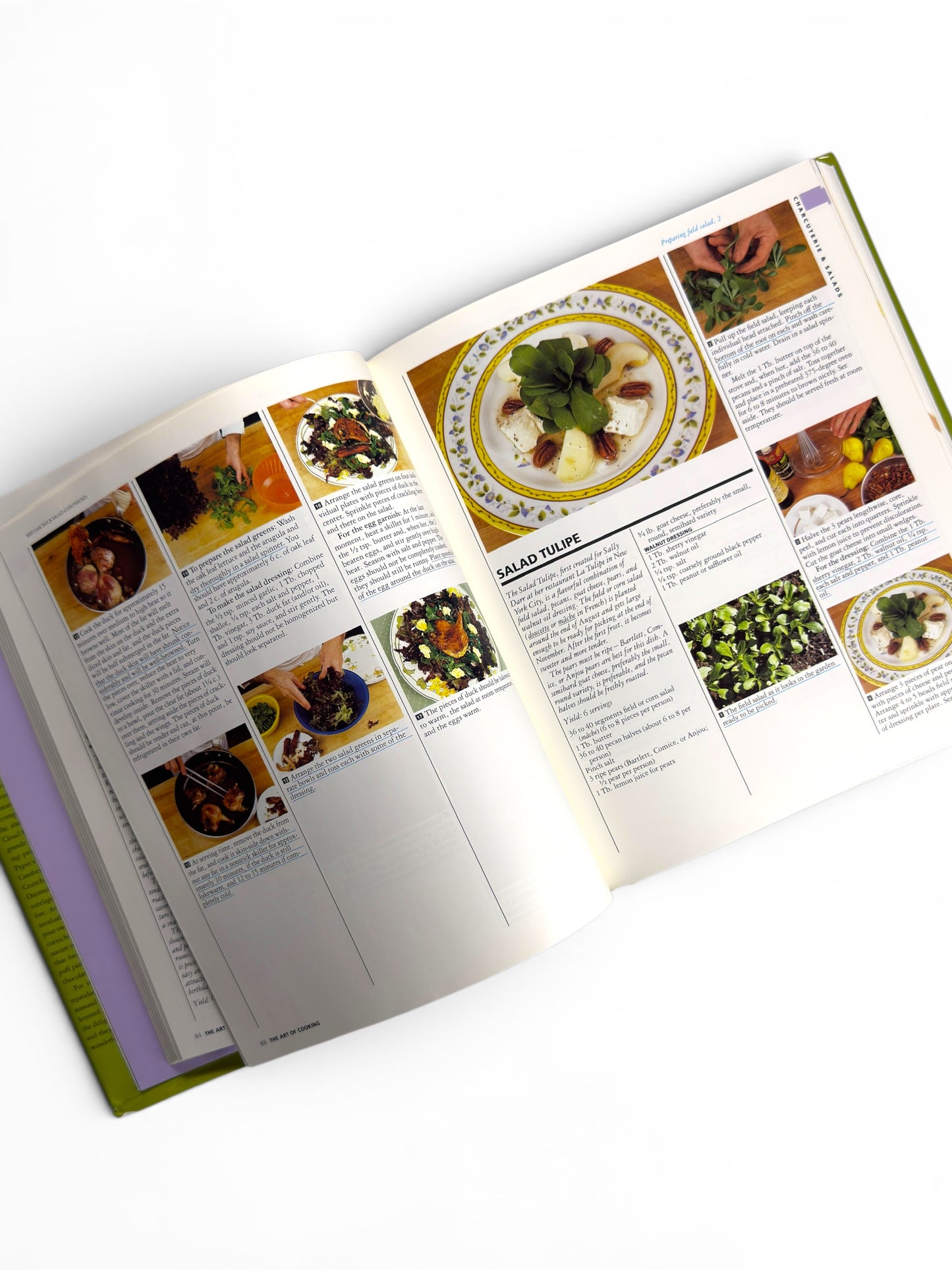 Jacques Pepin's The Art of Cooking 2 Volume First Edition Set - Vol. 1 Inscribed by Jacques Pepin