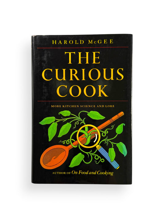 Signed- Harold McGee - The Curious Cook