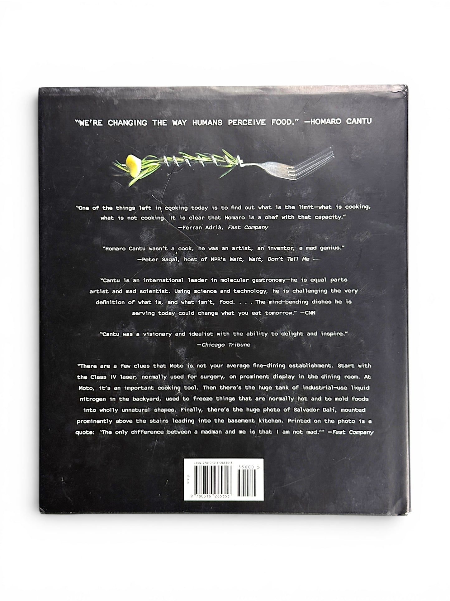 Moto: The Cookbook by Homaro Cantu - First Edition