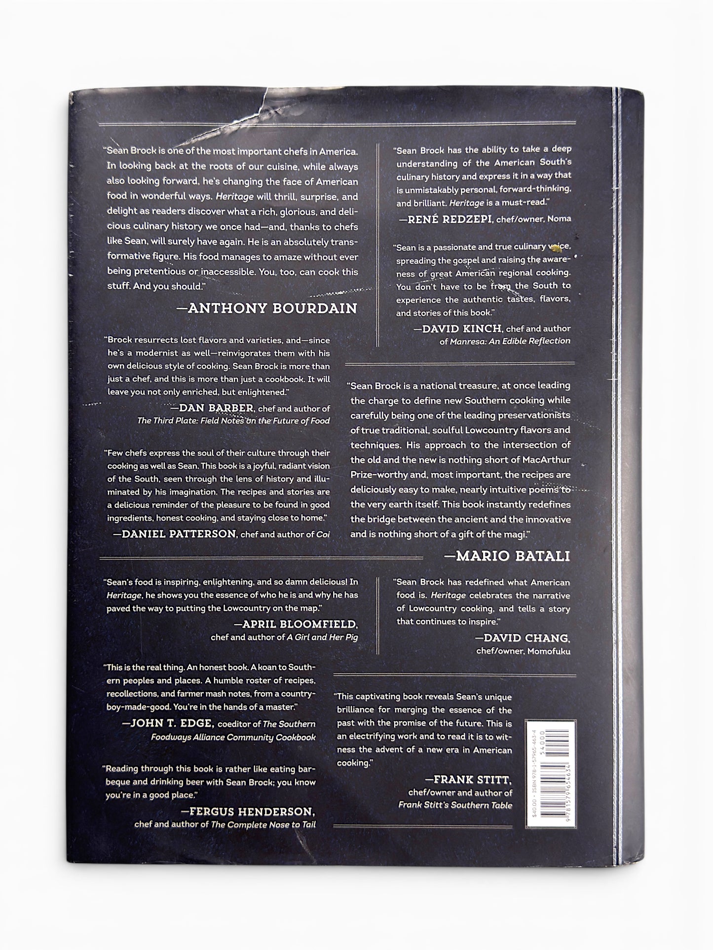 Signed - Sean Brock - Heritage