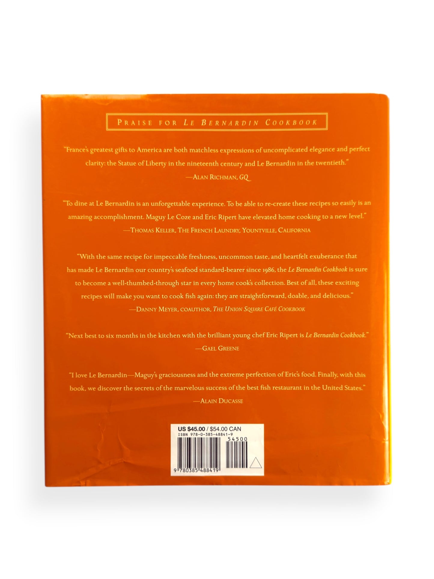 Le Bernardin Cookbook: Four-Star Simplicity by Eric Ripert and Maguy Le Coze