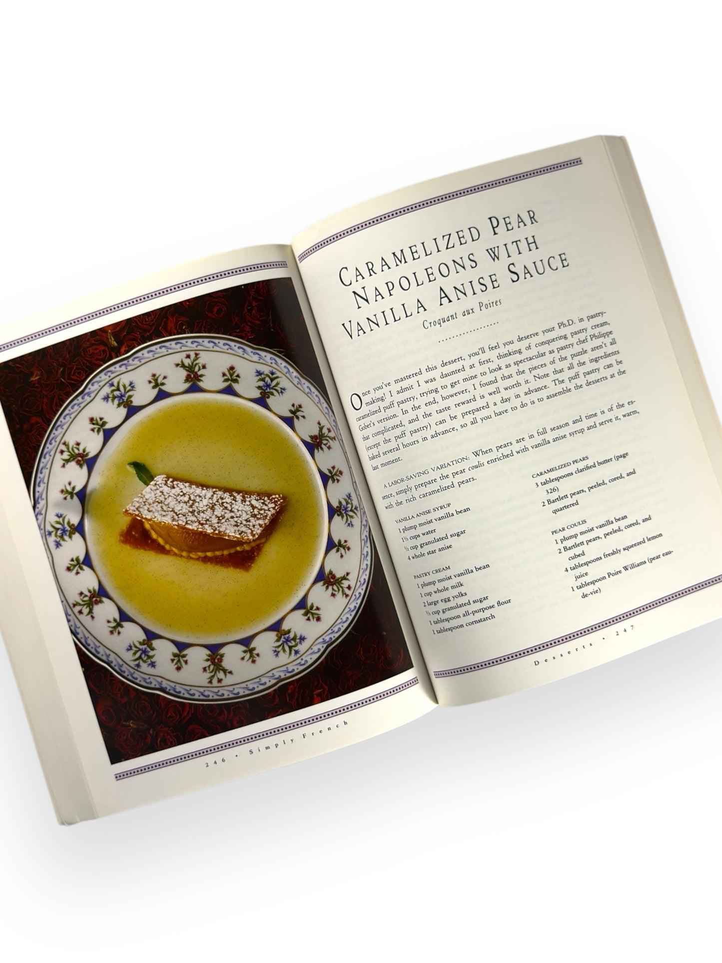 Simply French: Patricia Wells Presents the Cuisine of Joël Robuchonm - First Paperback Edition