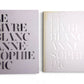 Le Livre Blanc by Anne-Sophie Pic - First English Edition