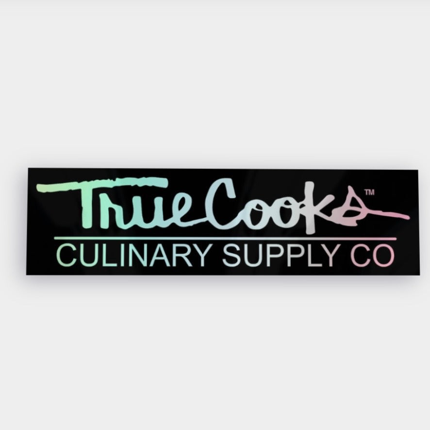 TrueCooks Holographic Bumper Sticker