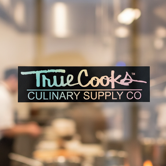 TrueCooks Holographic Bumper Sticker