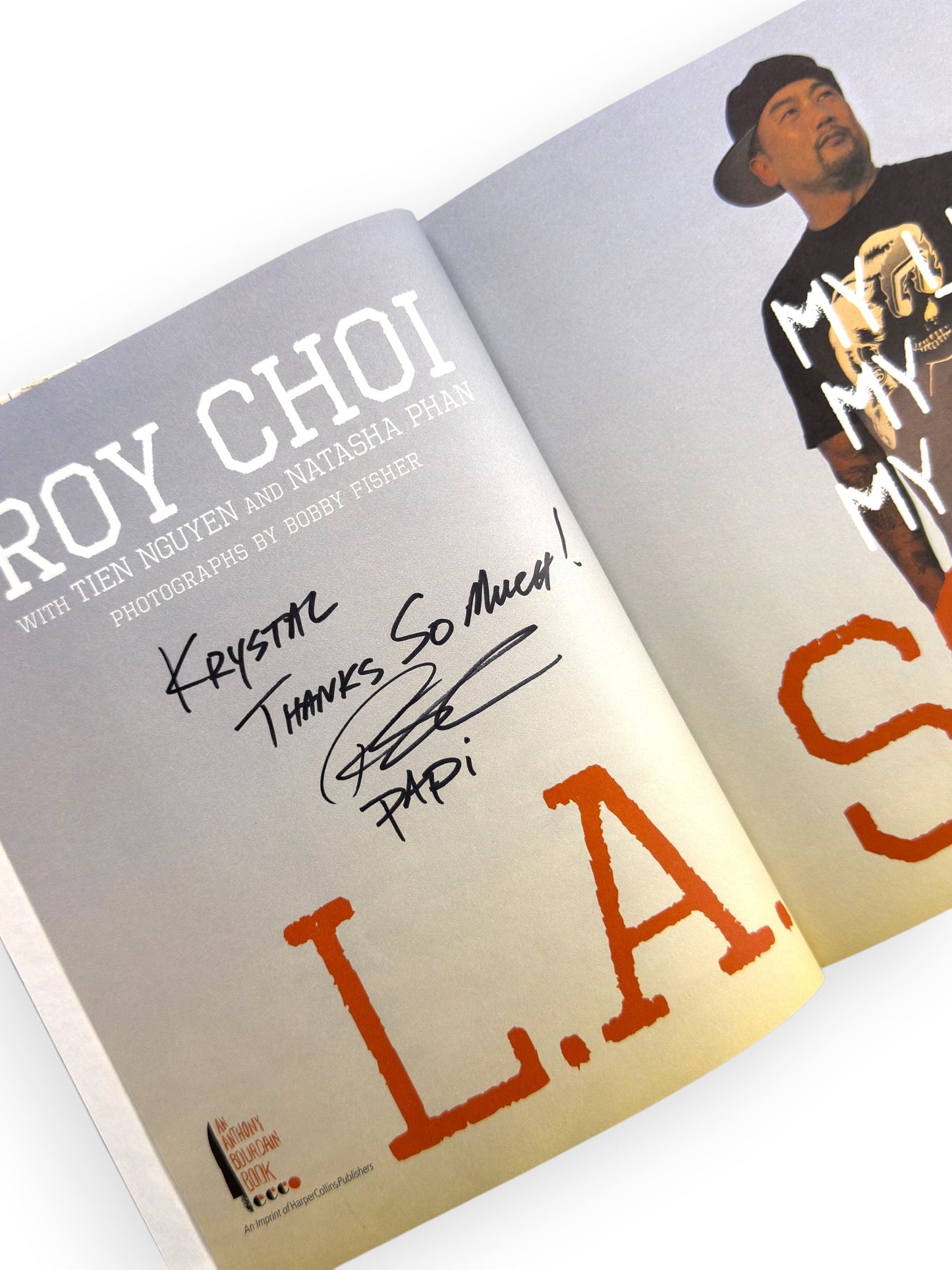 Inscribed - Roy Choi - L.A. Son - First Edition