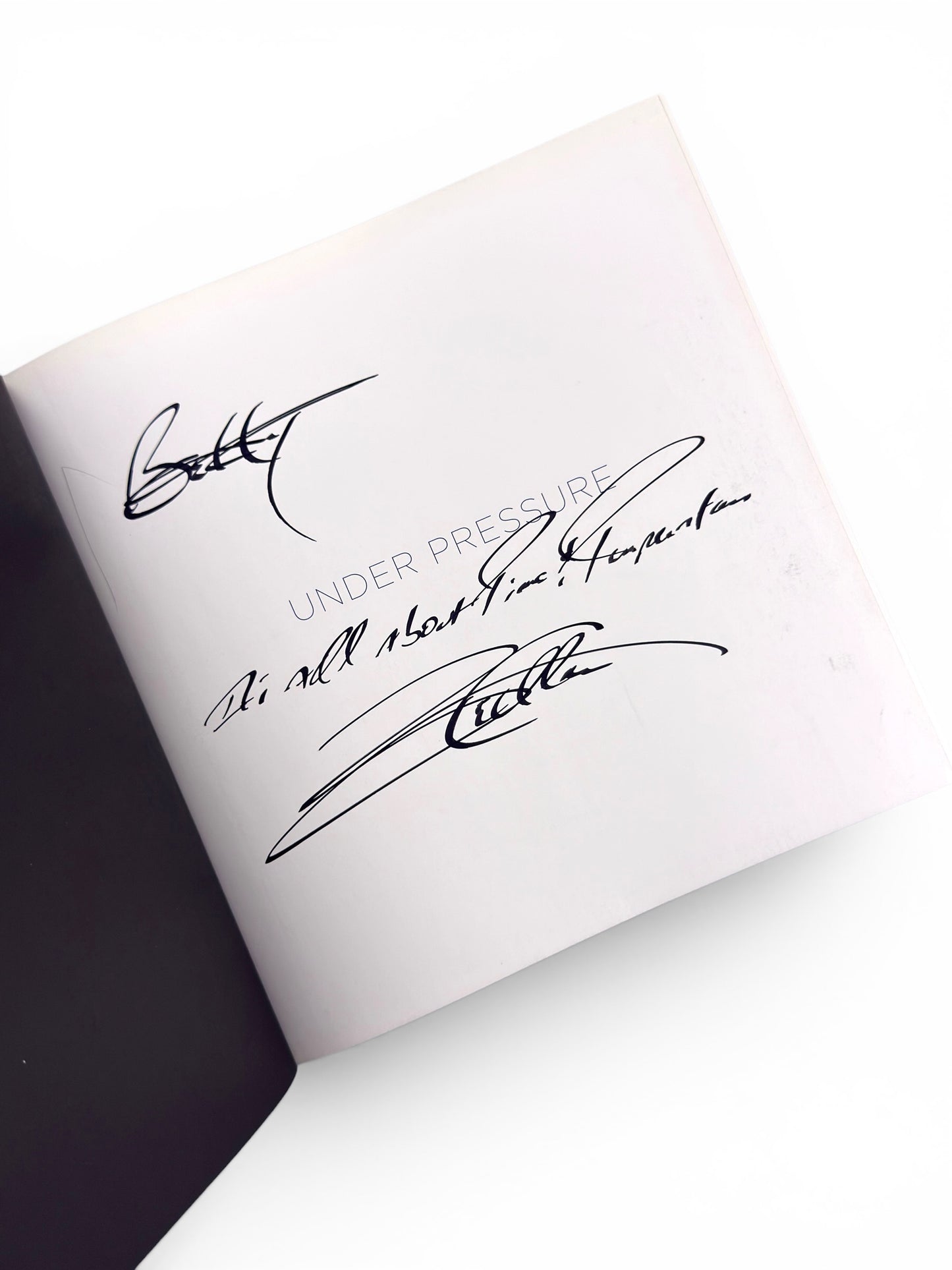 Inscribed - Thomas Keller - Under Pressure - First Printing