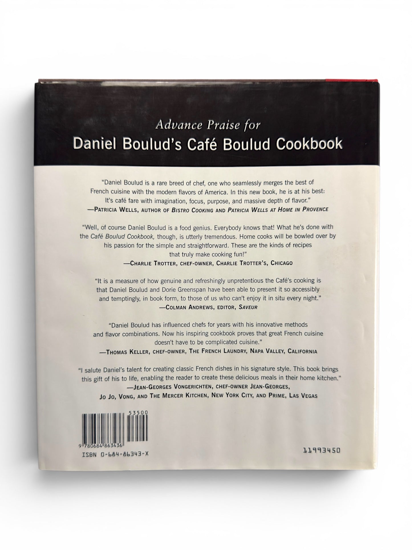 Cafe Boulud by Daniel Boulud - First Edition