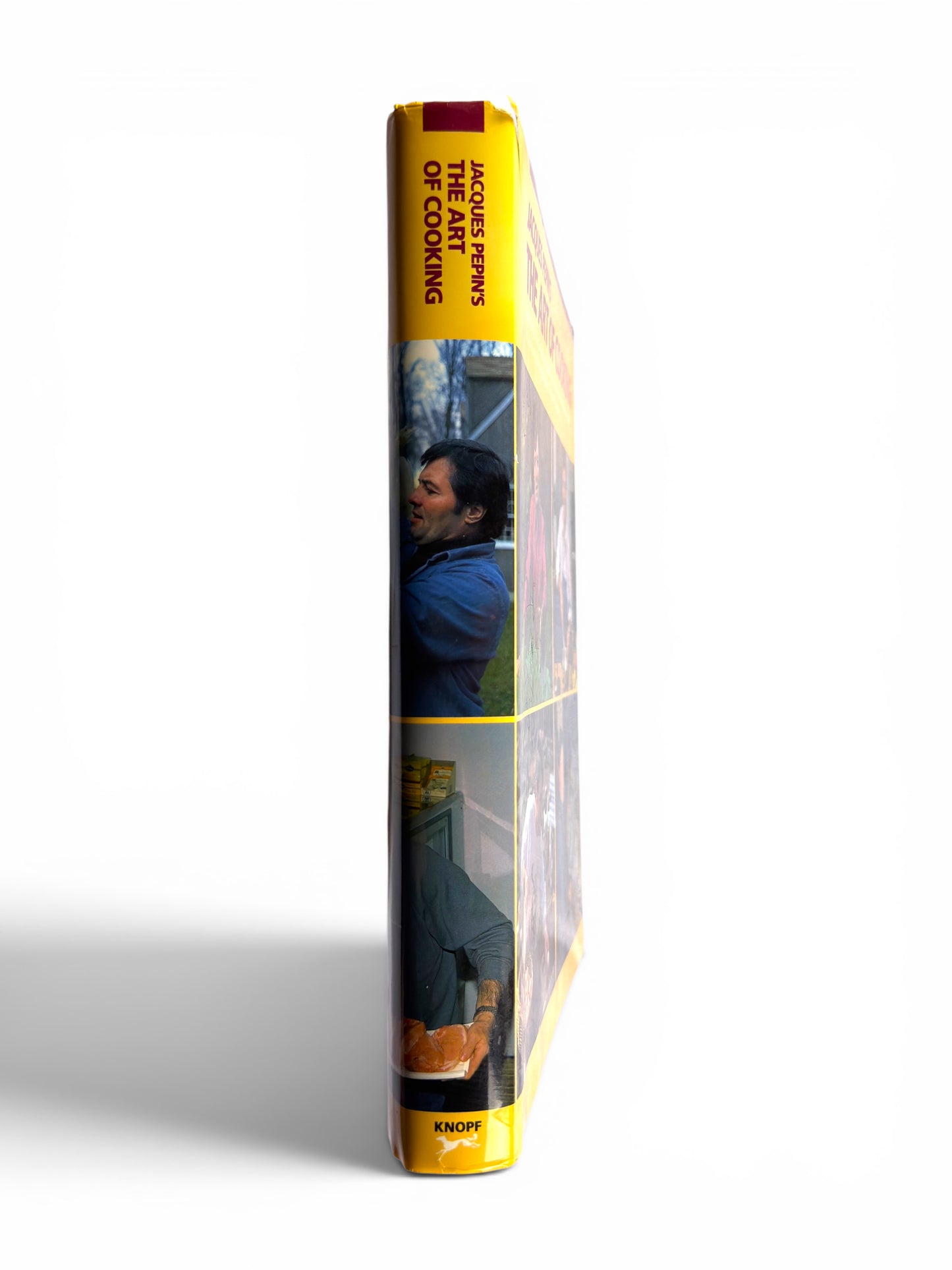 Jacques Pepin's The Art of Cooking 2 Volume First Edition Set - Vol. 1 Inscribed by Jacques Pepin