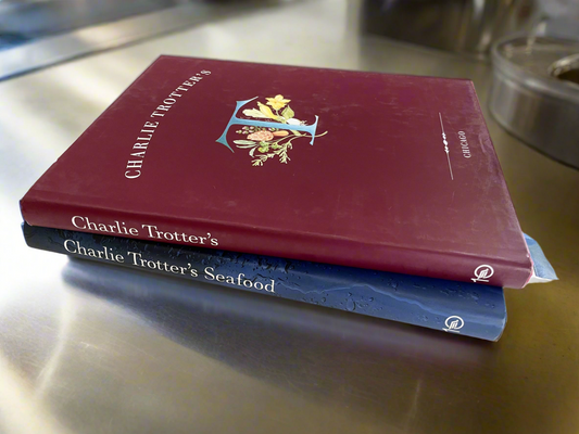 Charlie Trotter's and Charlie Trotter's Seafood 2 Book Set