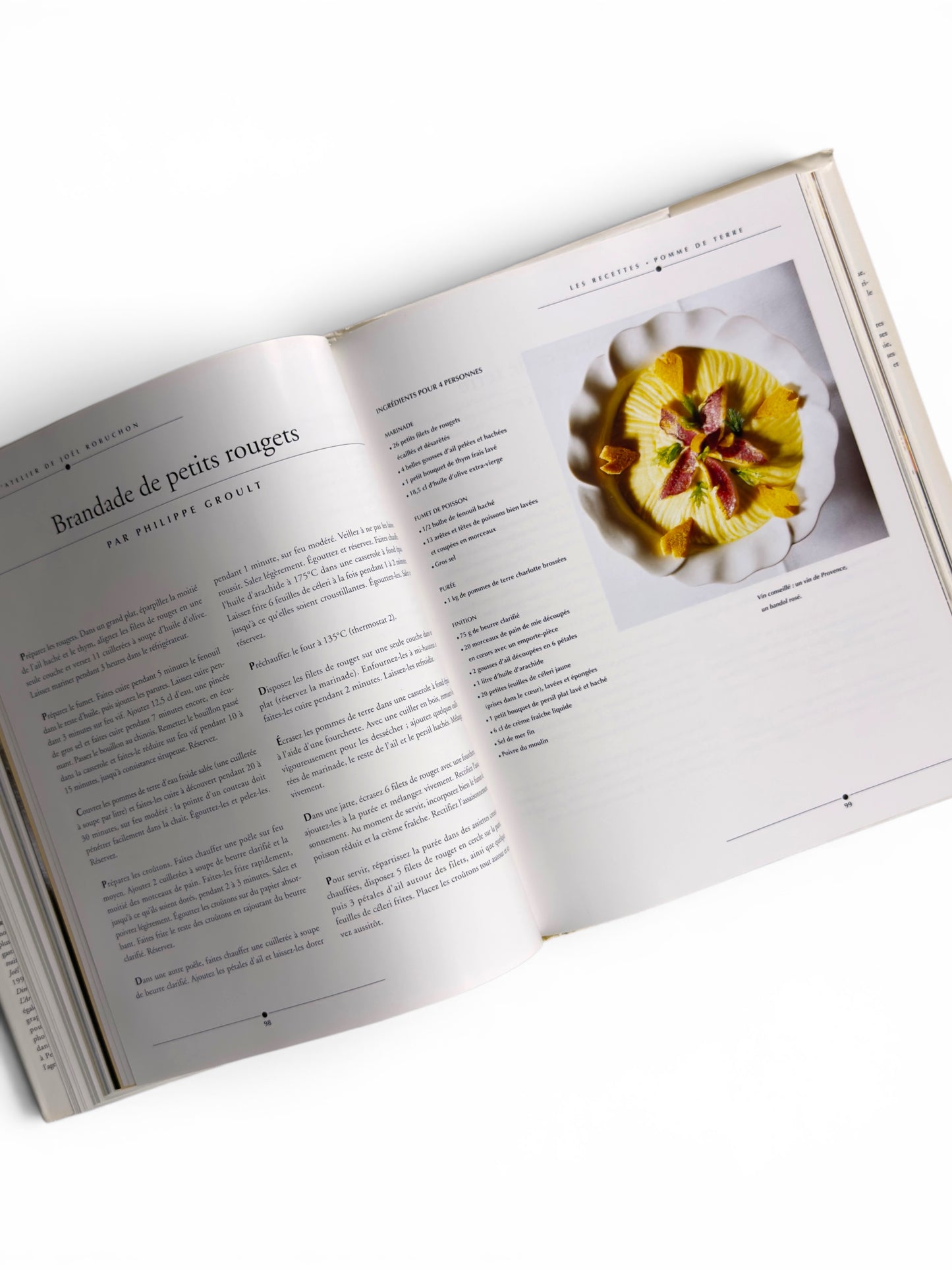 L'Atelier de Joël Robuchon by Patricia Wells - French Edition