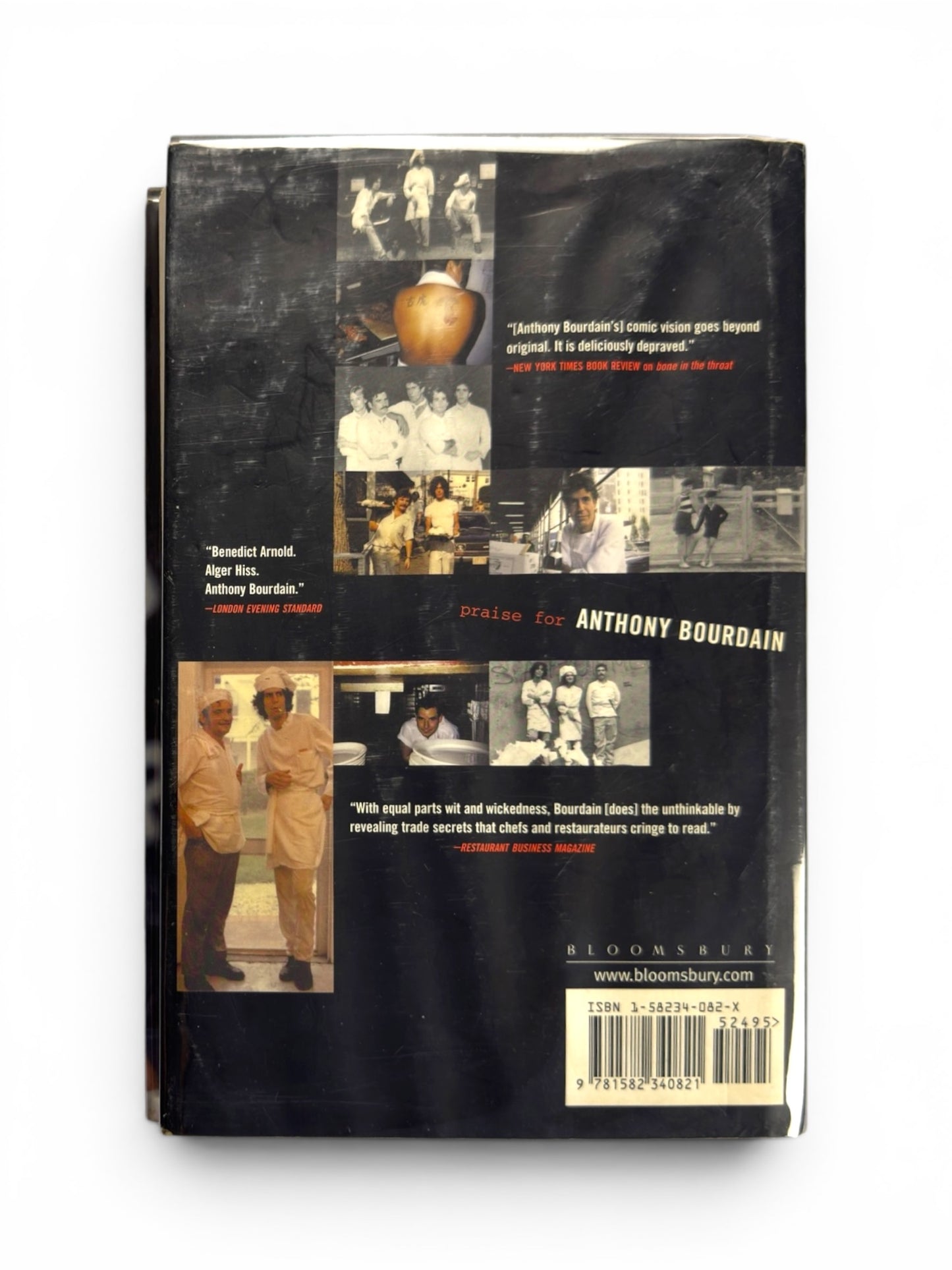 Kitchen Confidential by Anthony Bourdain - First US Edition - Hardcover