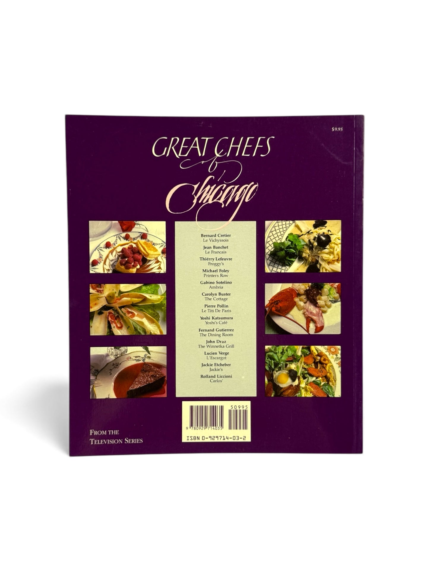 Great Chefs PBS Series 4 Book Set