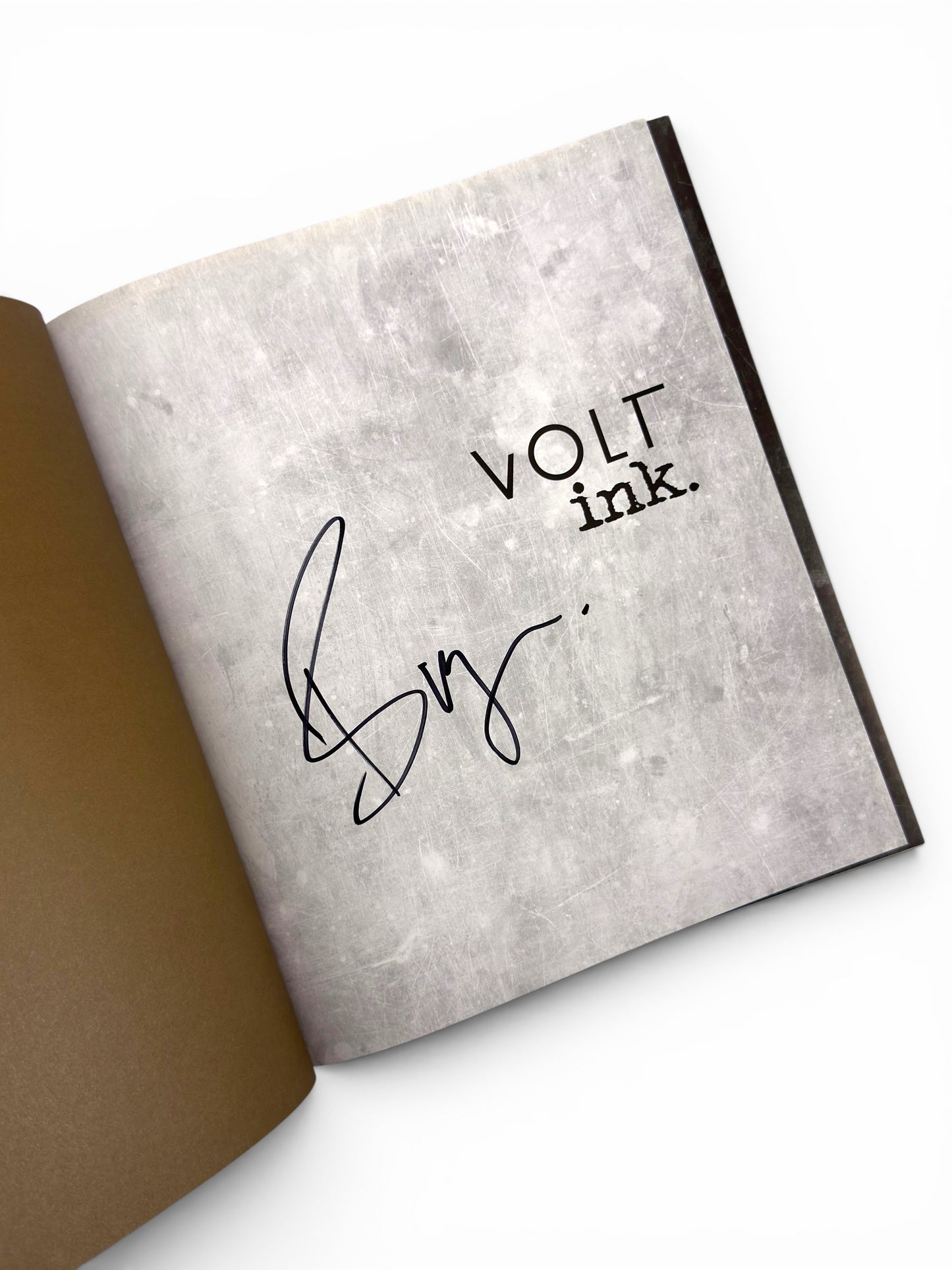 Signed - Bryan Voltaggio - VOLT ink.: Receipes, Stories, Brothers by Bryan and Michael Voltaggio - First Edition