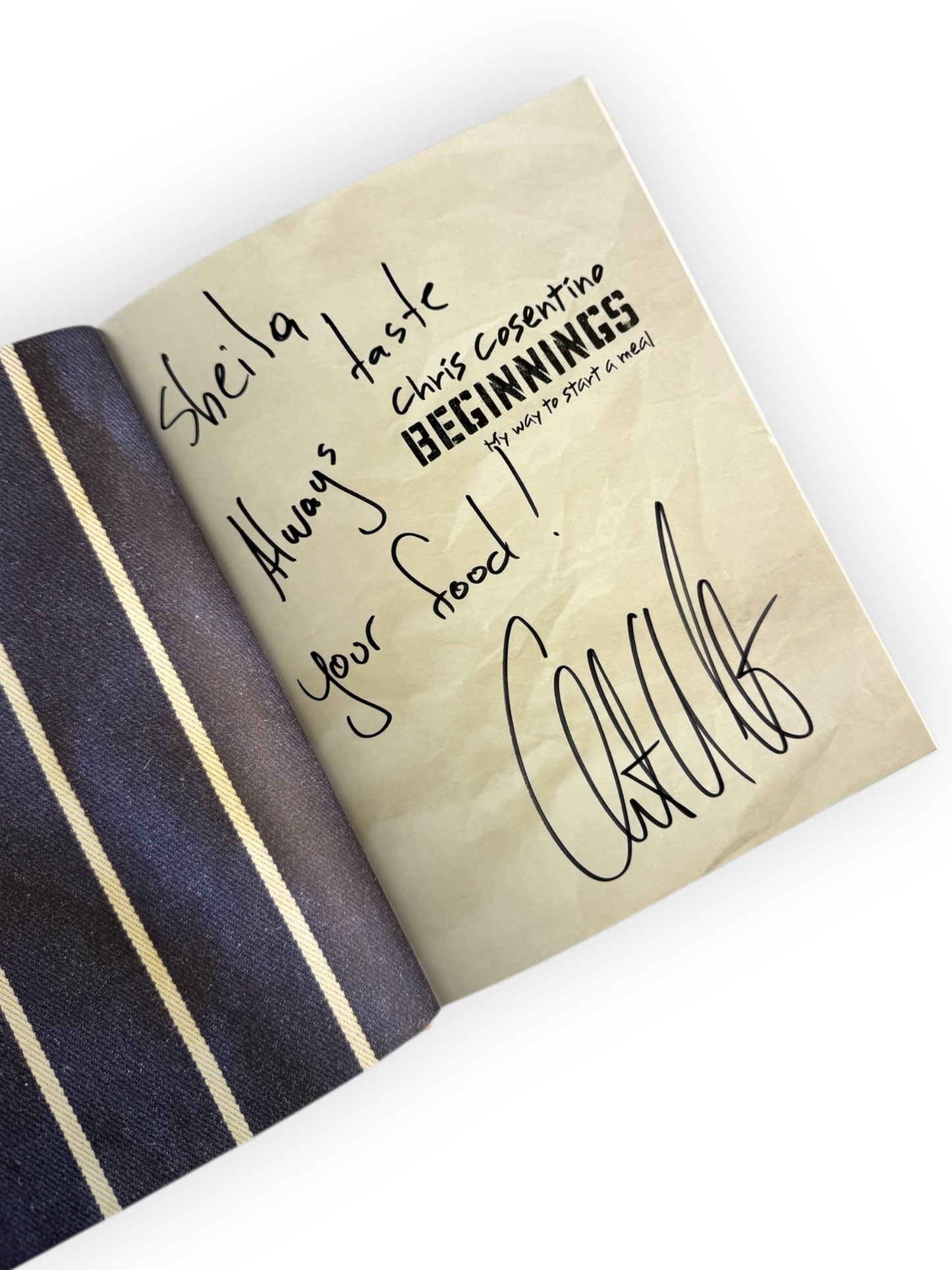 Inscribed - Chris Cosentino - Beginnings