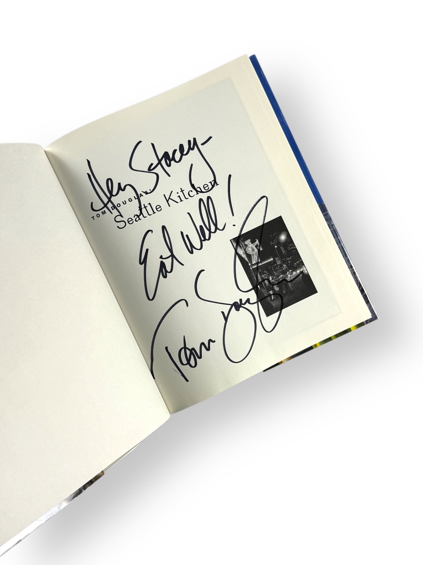 Inscribed - Tom Douglas - Tom Douglas Seattle Kitchen