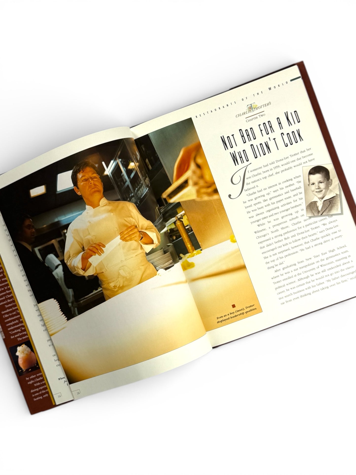 Signed - Charlie Trotter - Charlie Trotter's: A Pictoral Guide to the Famed Restaurant by Ed Lawler