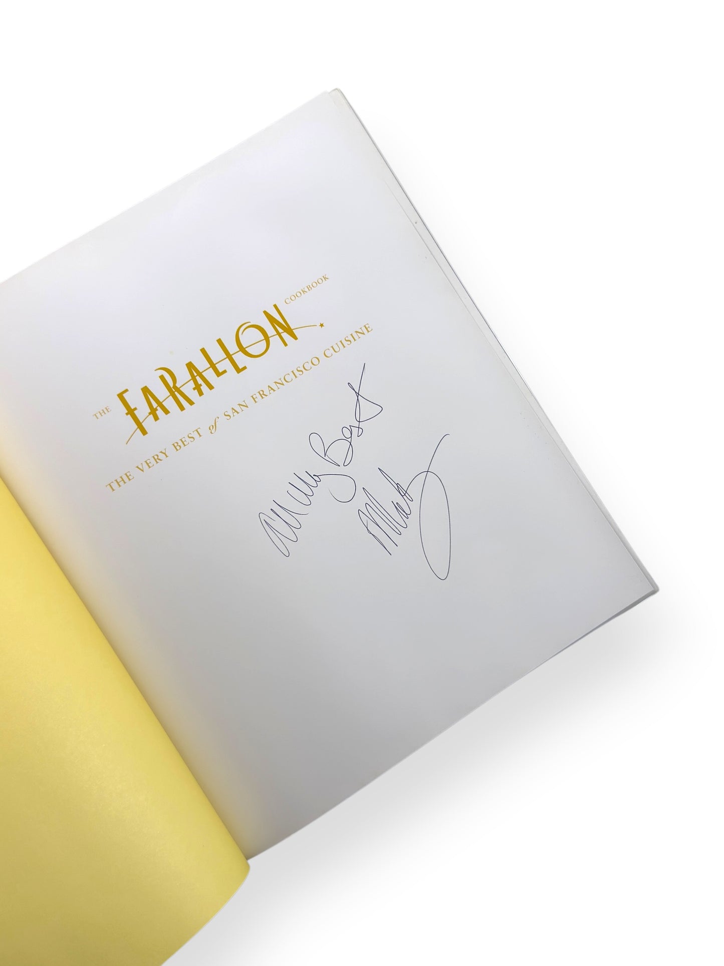 Signed - Mark Franz - Farallon: The Very Best of San Francisco Seafood Cuisine
