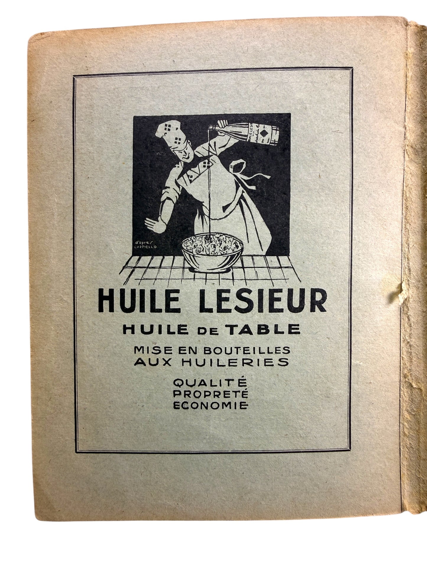 Manuel de Cuisine Ménagère - 1895