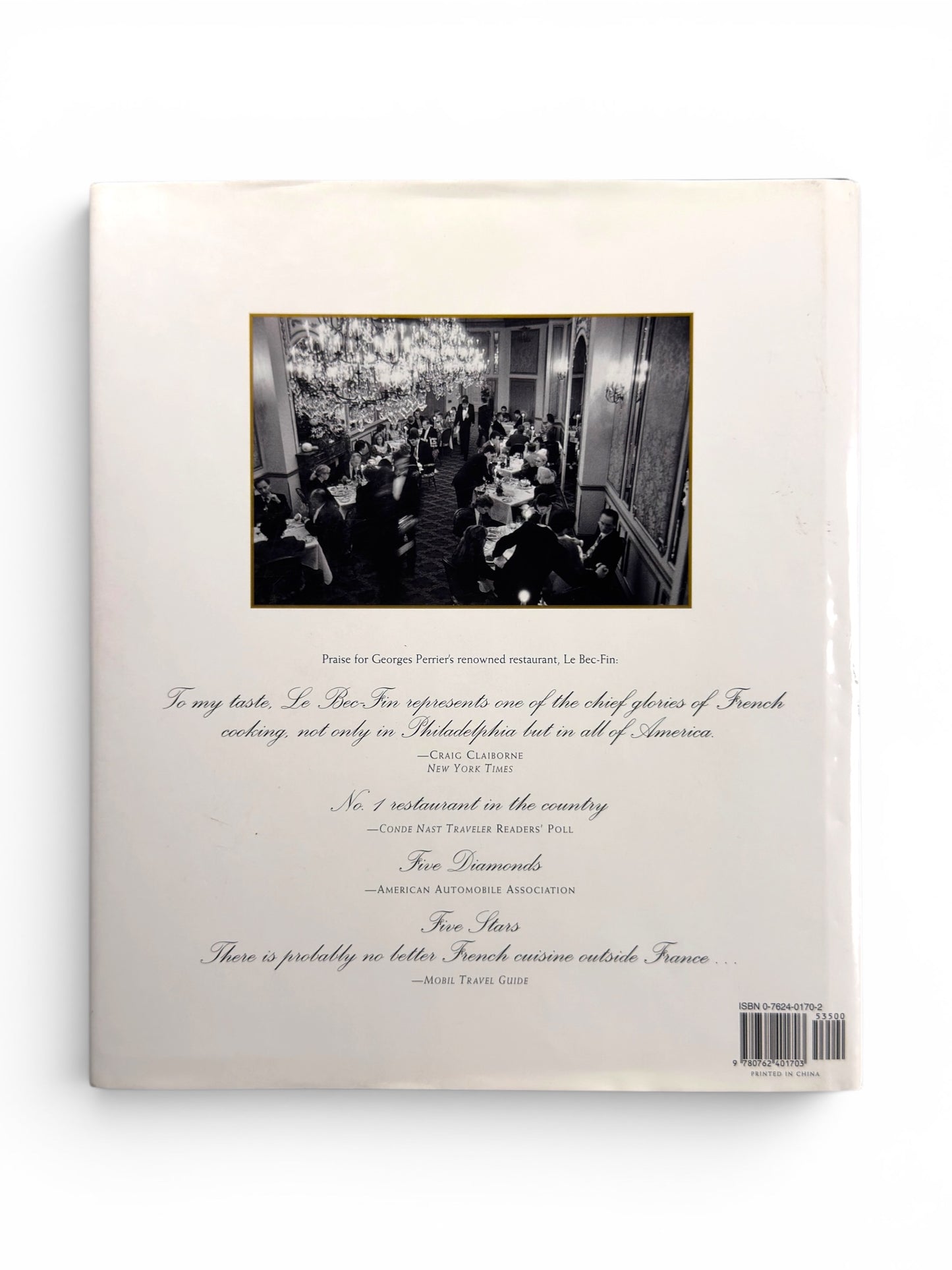 Signed - Georges Perrier - Le Bec-Fin Recipes