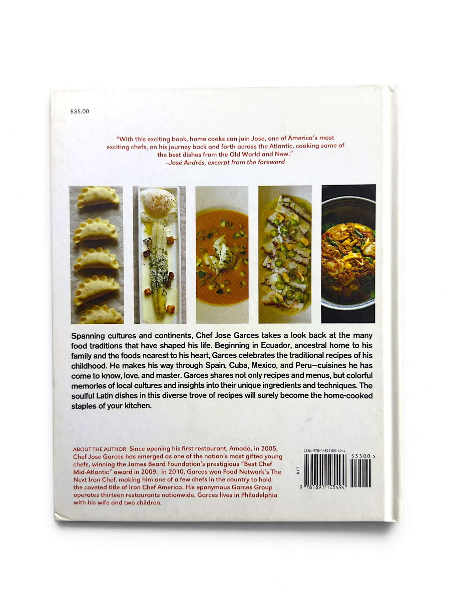 Jose Garces The Latin Road Home - First Edition