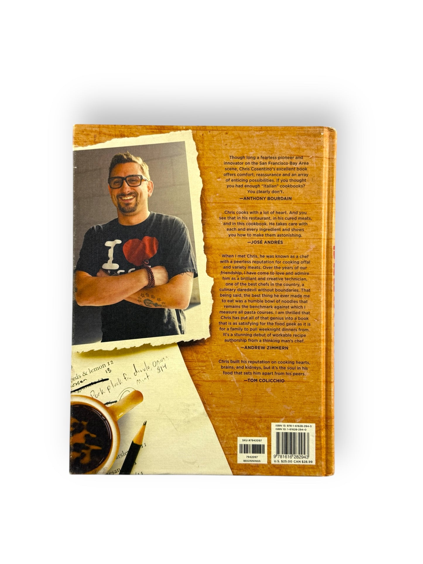 Inscribed - Chris Cosentino - Beginnings