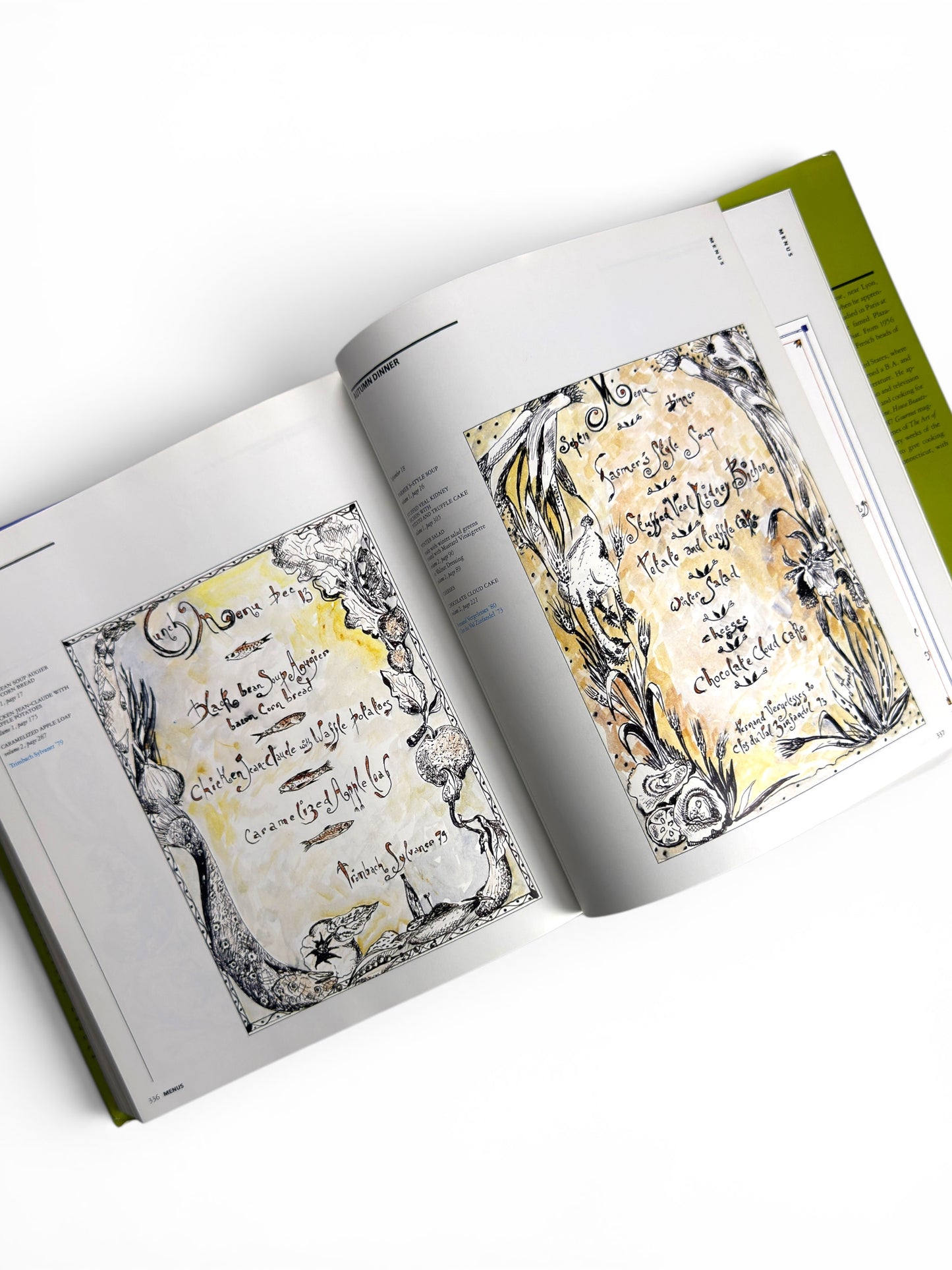 Jacques Pepin's The Art of Cooking 2 Volume First Edition Set - Vol. 1 Inscribed by Jacques Pepin