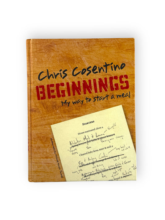 Inscribed - Chris Cosentino - Beginnings