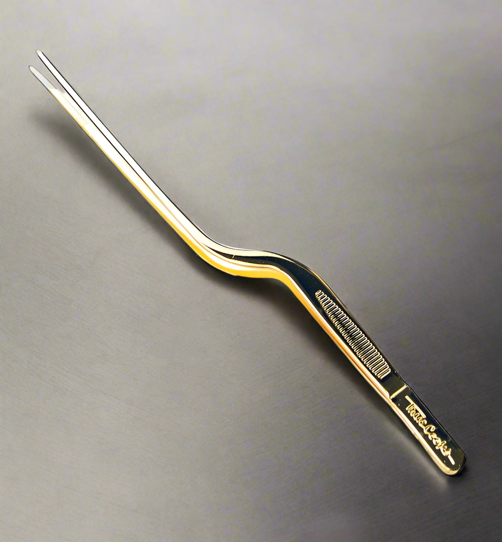 Gold Plated Tweezers