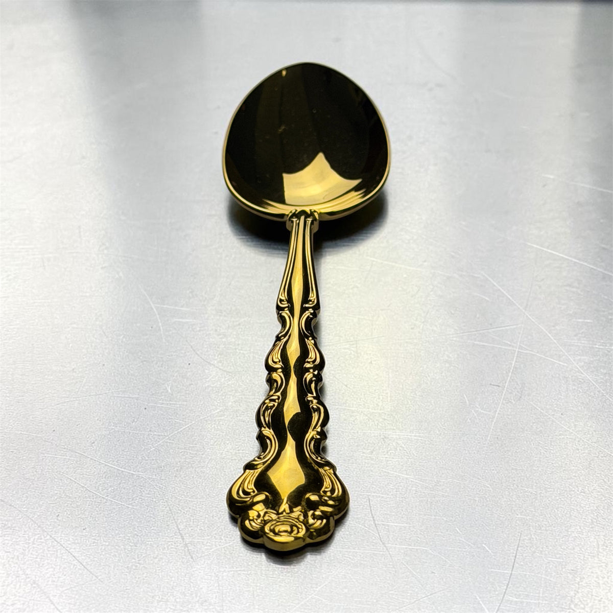 Vintage Oneida Chef Spoon Gold