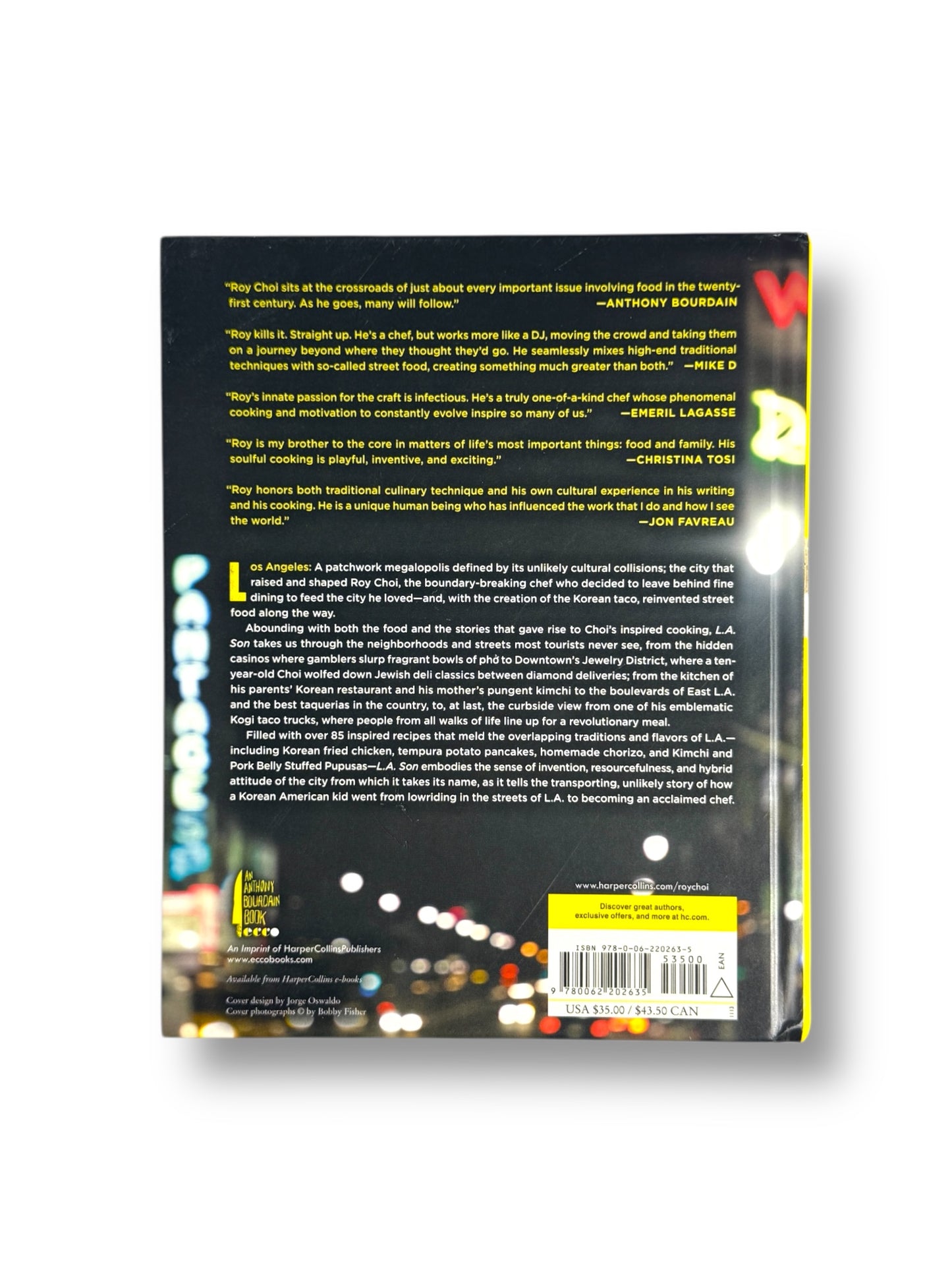 Signed - Roy Choi - L.A. Son