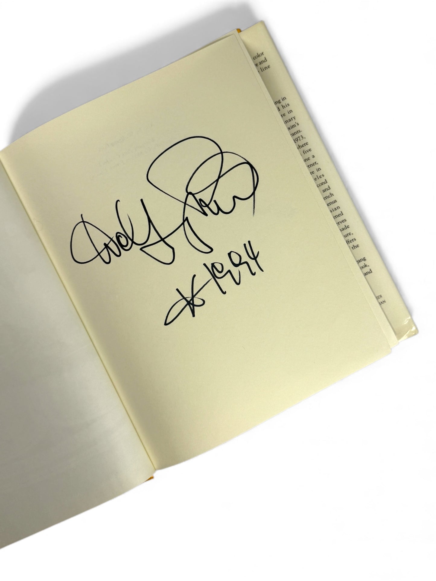 Signed - Wolfgang Puck 1993 - Adventures in the Kitchen