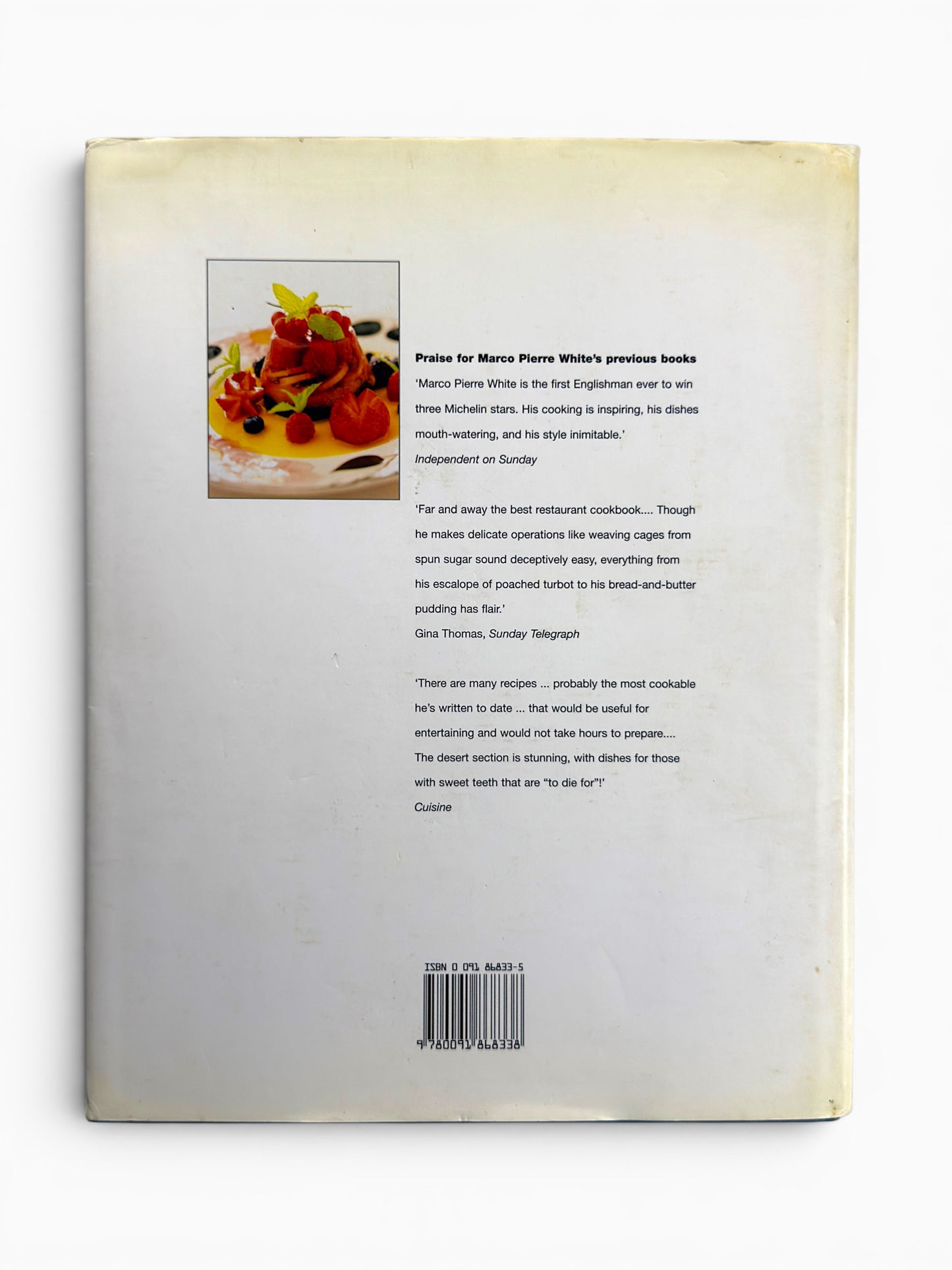 The Mirabelle Cookbook by Marco Pierre White