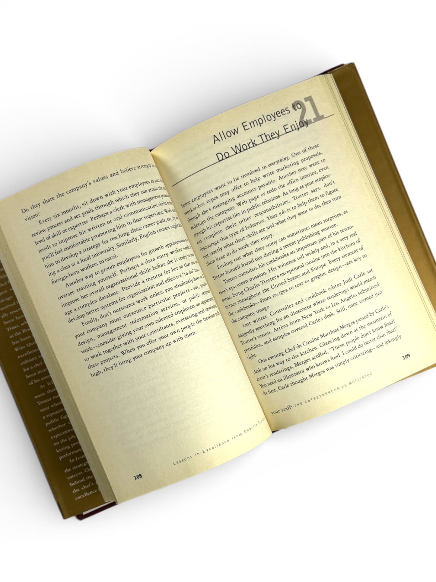 Signed - Charlie Trotter - Lessons in Excellence from Charlie Trotter by Paul Clarke