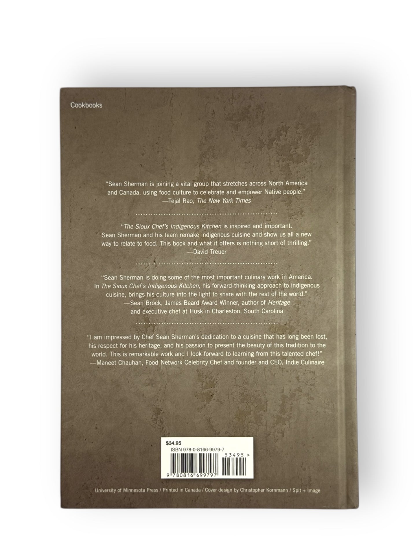 Inscribed - Sean Sherman - The Sioux Chef's Indigenous Kitchen