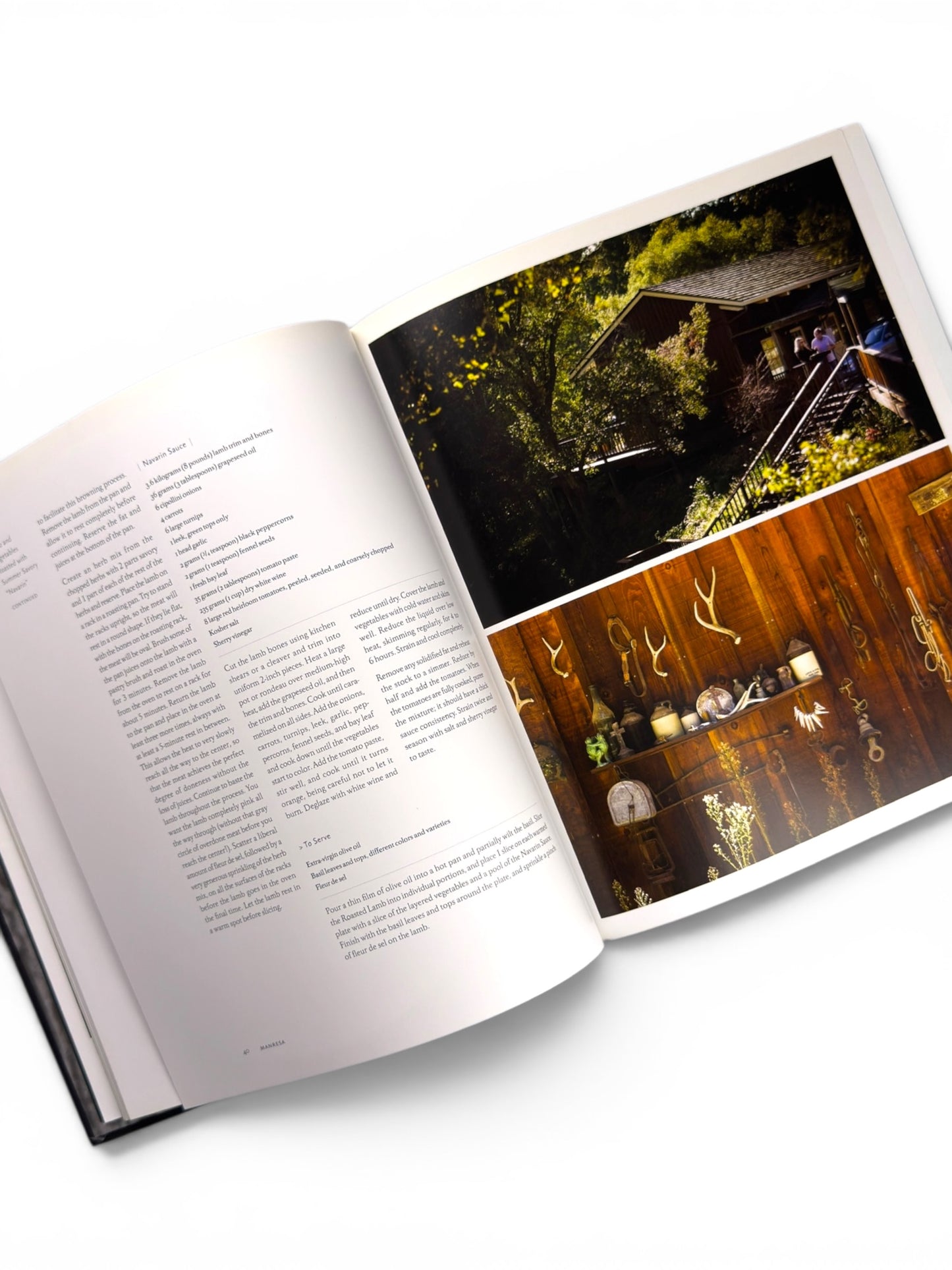 Inscribed - David Kinch - Manresa: An Edible Reflection - First Edition